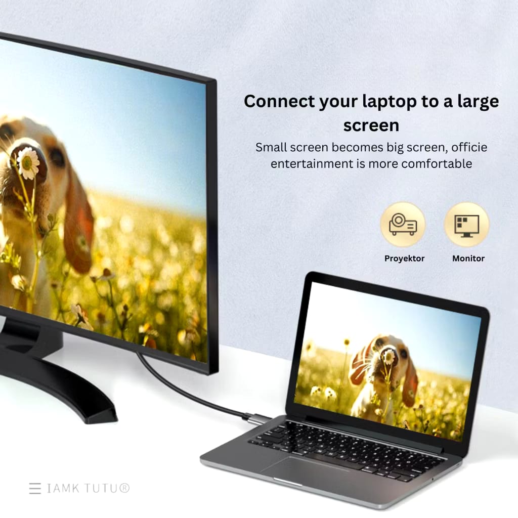  UPLU Adapter Kabel Type C to HDMI