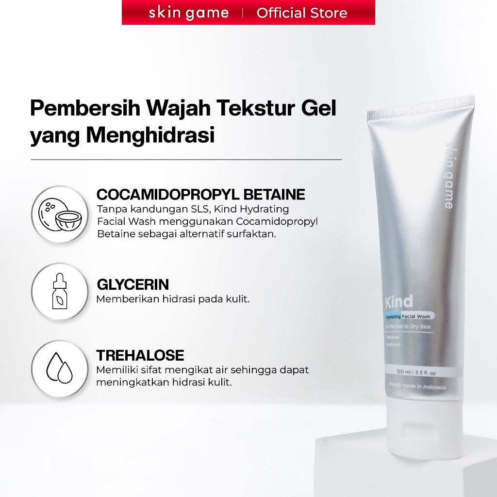 Skin Game Kind Hydrating Facial Wash 2