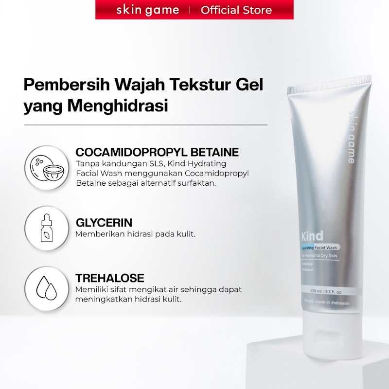 Skin Game Kind Hydrating Facial Wash 2