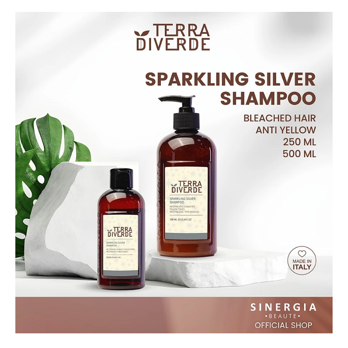 Sinergia Beaute Terra Diverde Sparkling Silver Shampoo 