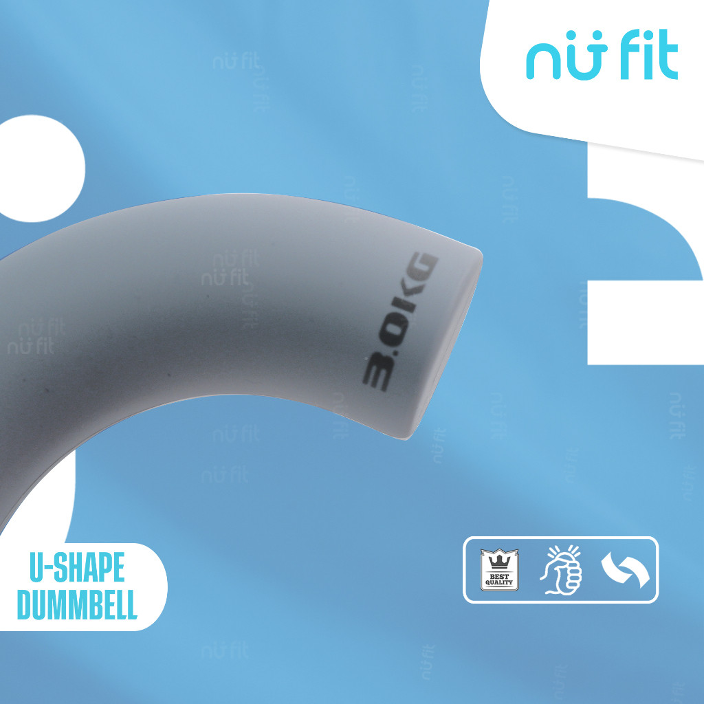  Nu Fit Push Up Dumbell Sillicone