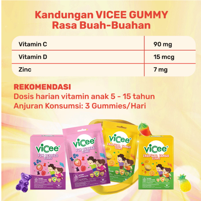 Vicee® Fun Berries Gummy