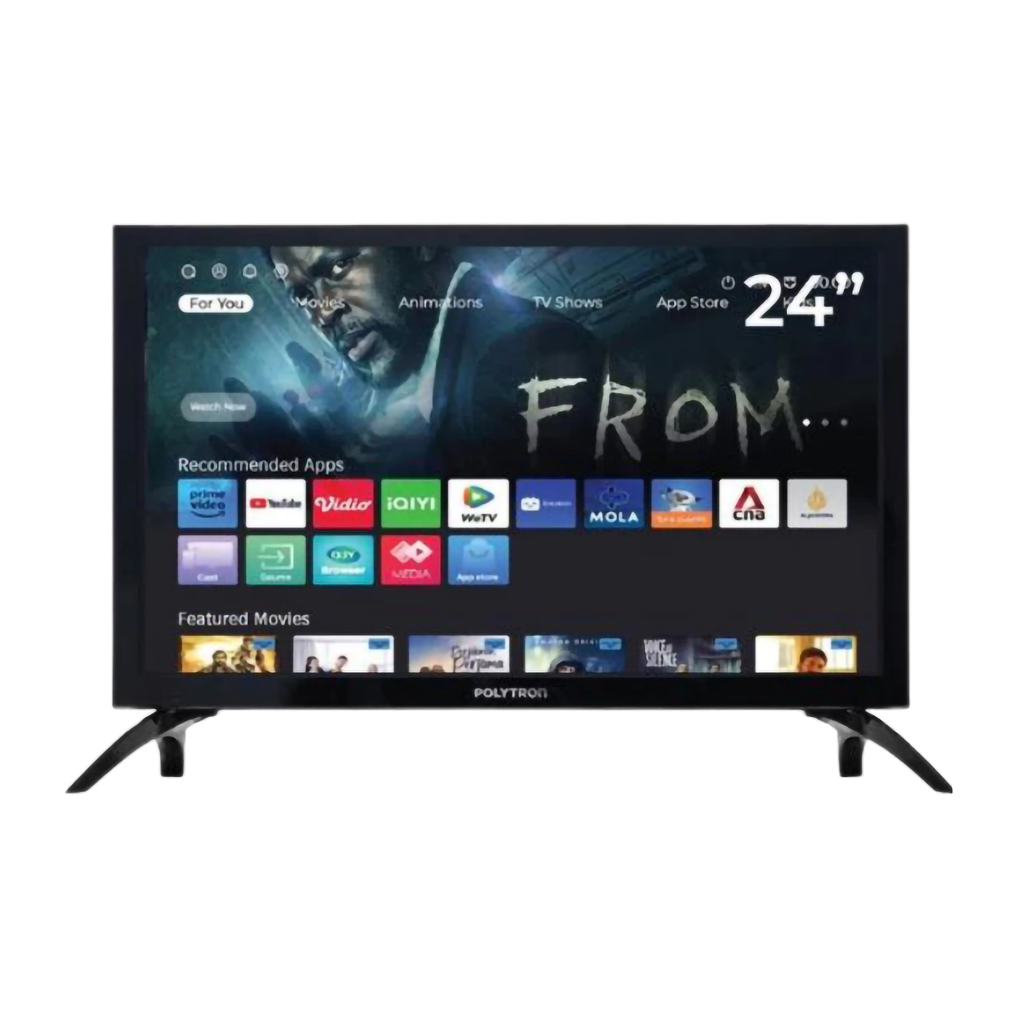 Polytron ｜ Smart Lite Digital TV 24 Inch  ｜ PLD 24CV1869