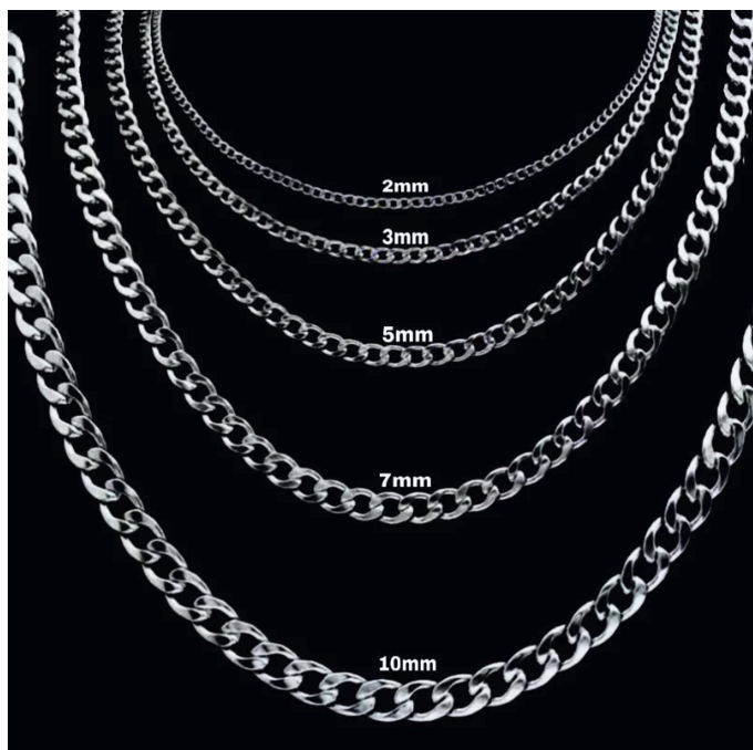 The Goats Dept Titanium Silver Chain Necklace TGD203