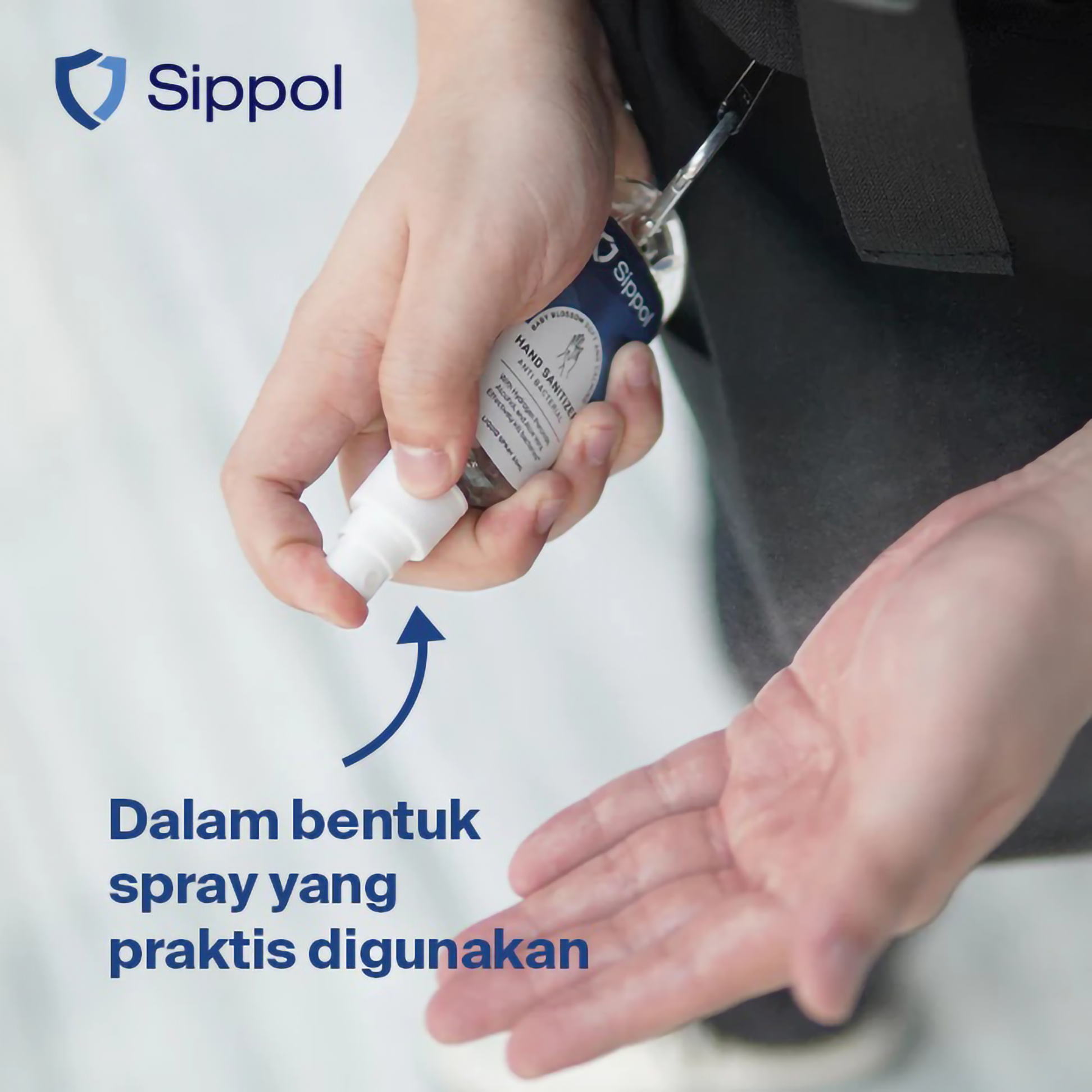 Sandana Sippol Hand Sanitizer Kids Animal 