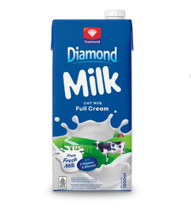 Diamond UHT Milk Full Cream 1 L