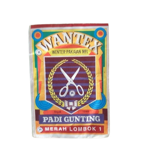 Padi Gunting Wantex Wenter Pakaian 1