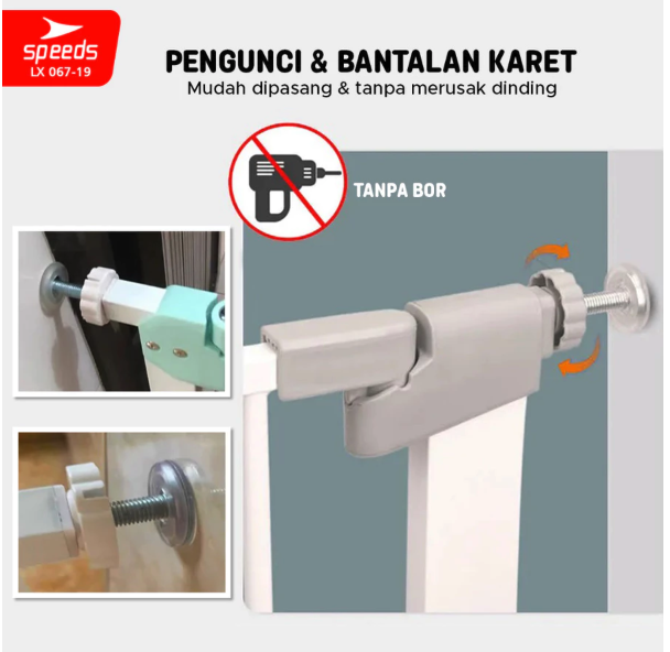 SPEEDS Baby Safety Gate  LX 067-19