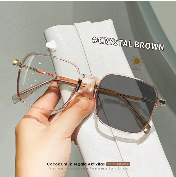  Colore.in Kacamata Photochromic Geometri 2055