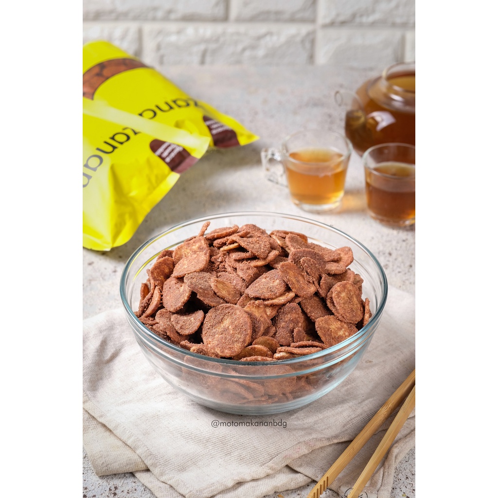 Zanana Chips Keripik Pisang Brown Chocolate