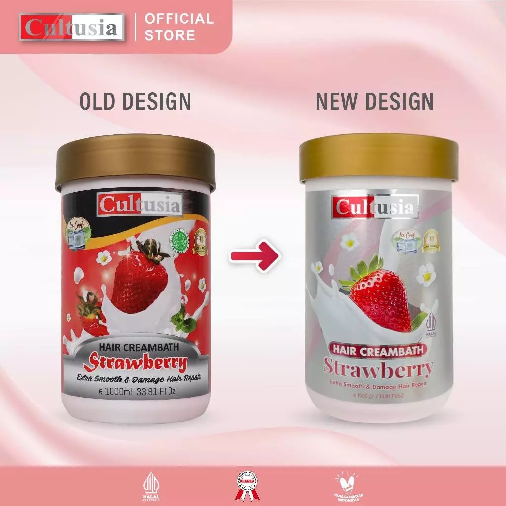 Anugerah Familindo Utama Cultusia Creambath Strawberry