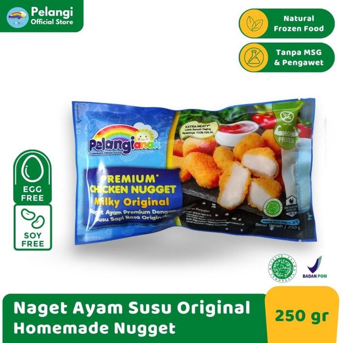 Pelangi Chicken Nugget Milky Original 5