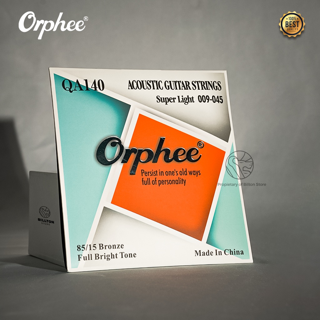 Huizhou ShiYun Musical Orphee Acoustic Guitar Strings Super Light 009-045 QA140