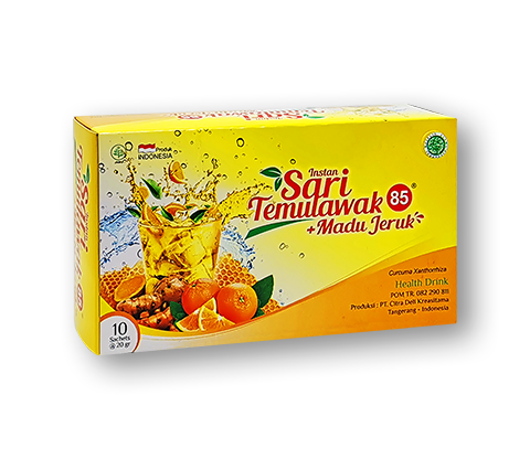 Deli 85 Sari Temulawak + Madu Jeruk