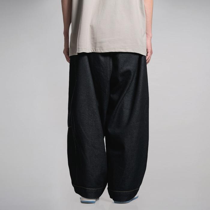  Noforty Project Baggy Ankle Pants Hanami Blue