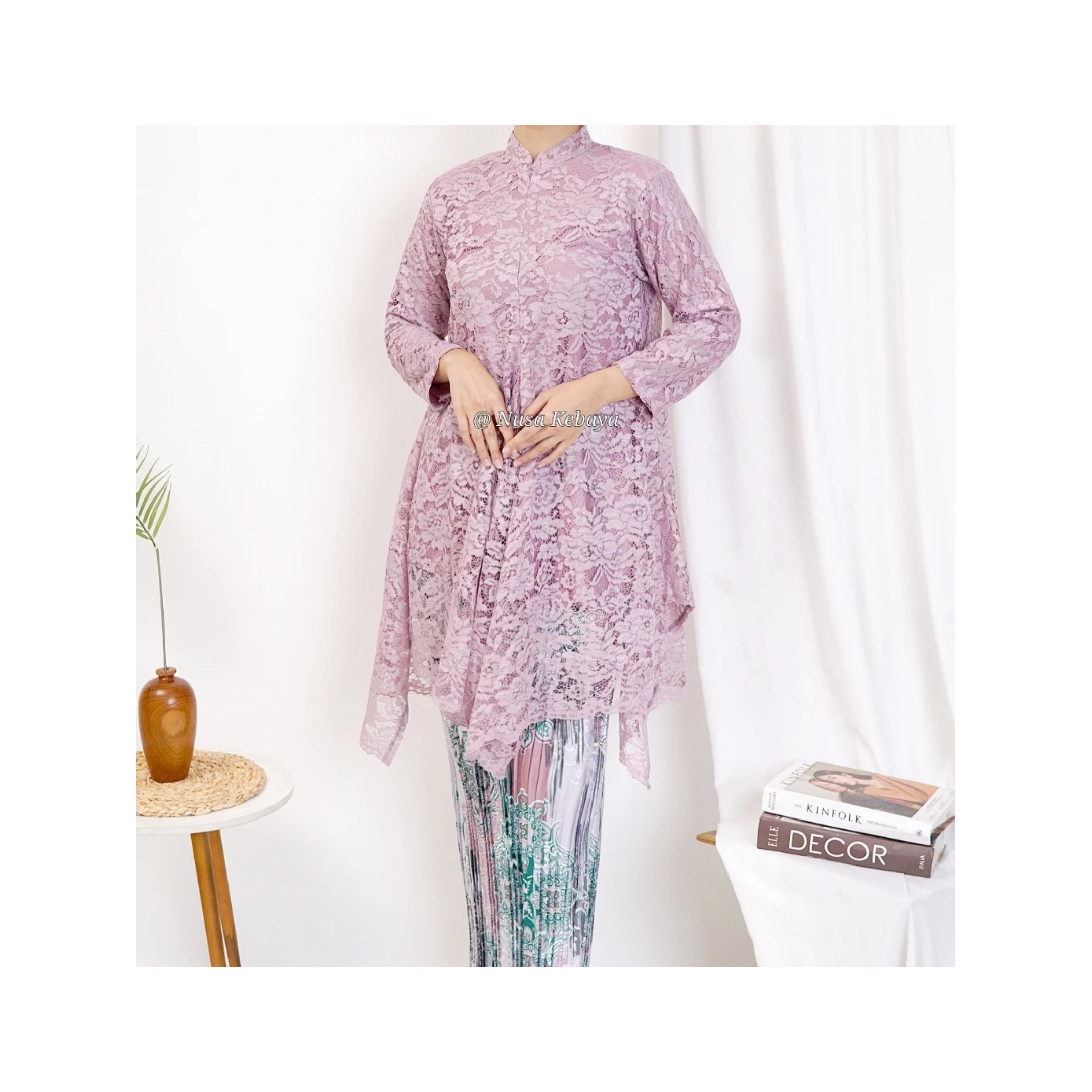  Nusa Kebaya Tunik Brukat Mauri