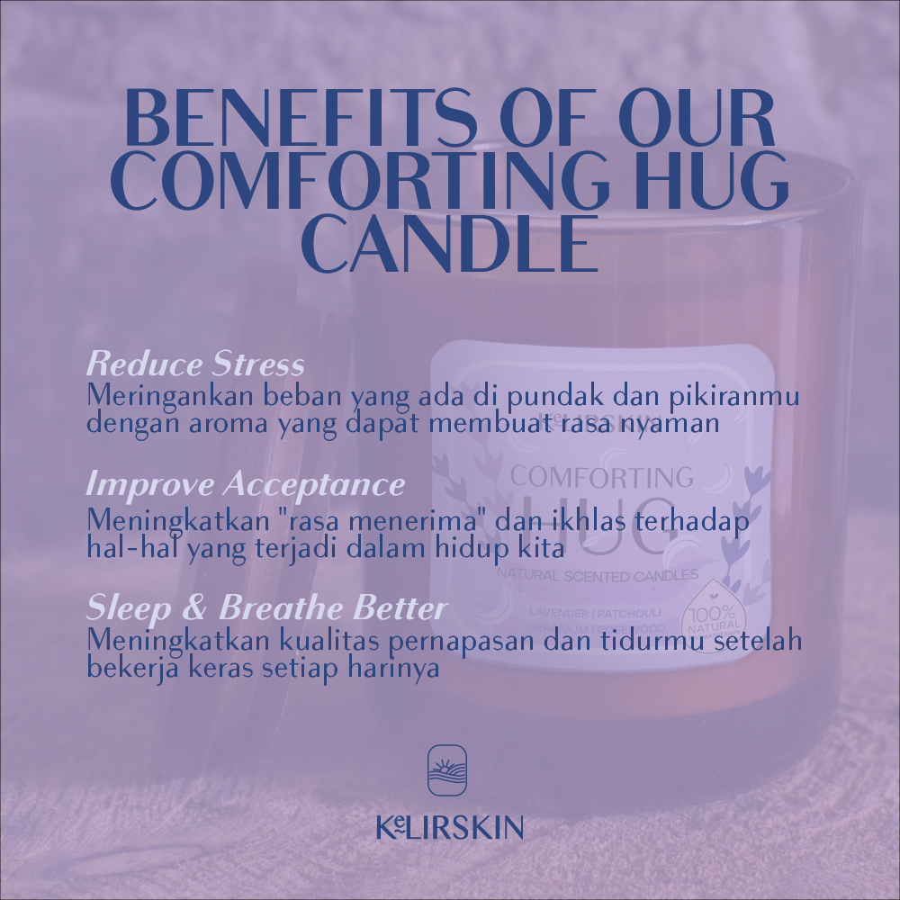 Soy Wax Aromatherapy Candle - Comforting Hug