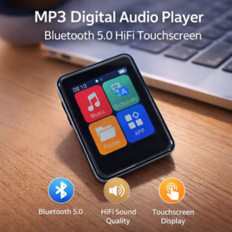 TaffSTUDIO MP3 Digital Audio Player 2