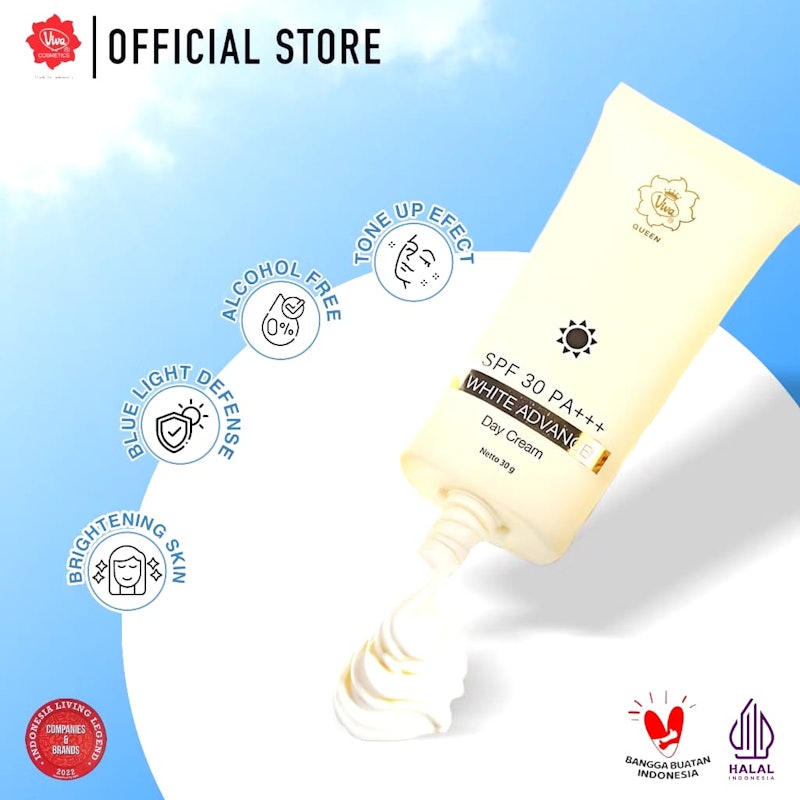 Queen White Advance Day Cream SPF 30 PA+++ 2