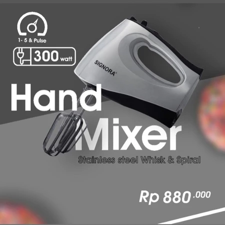 Signora Sarana Sukses Signora Hand Mixer