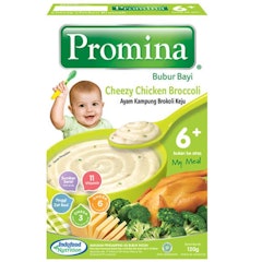 Promina Bubur Cereal Ayam Kampung Brokoli Keju Box 120 g