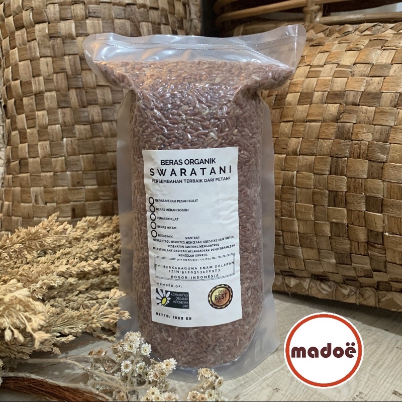 Berkahaguna Enam Delapan SwaraTani Beras Merah Organik
