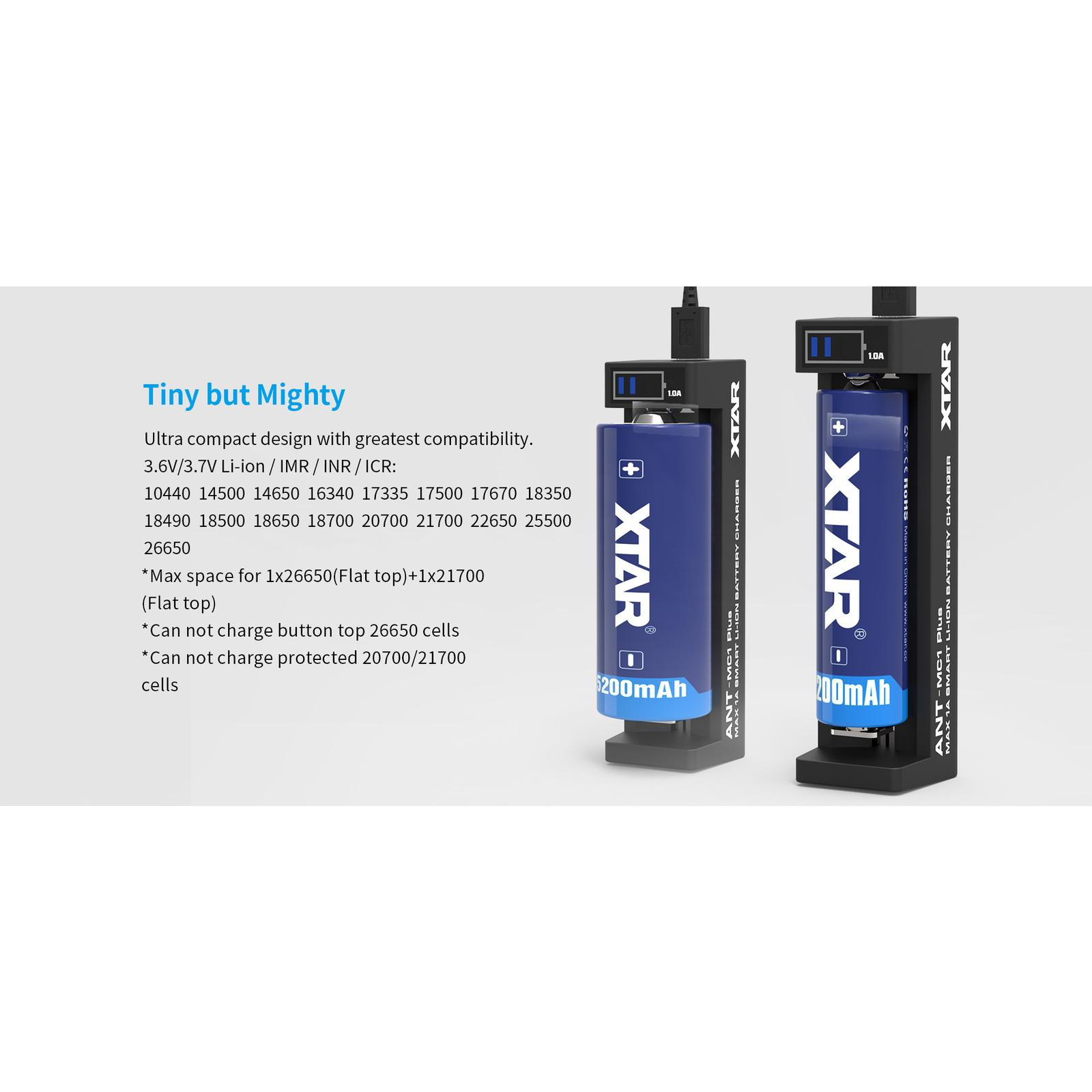 XTAR ANT MC1 Plus Charger 4