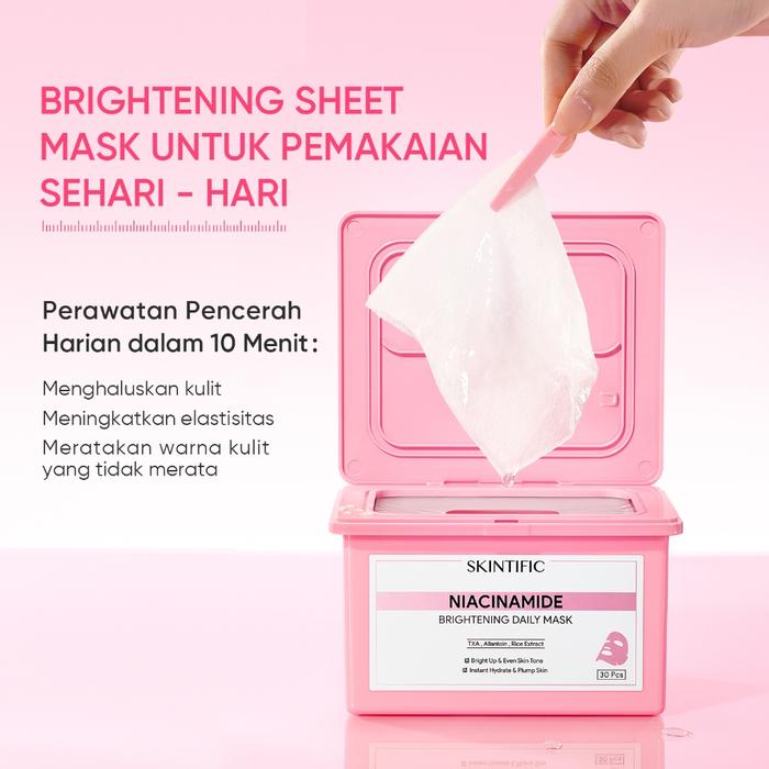 SKINTIFIC Cosmetics SKINTIFIC Niacinamide Brightening Daily Mask