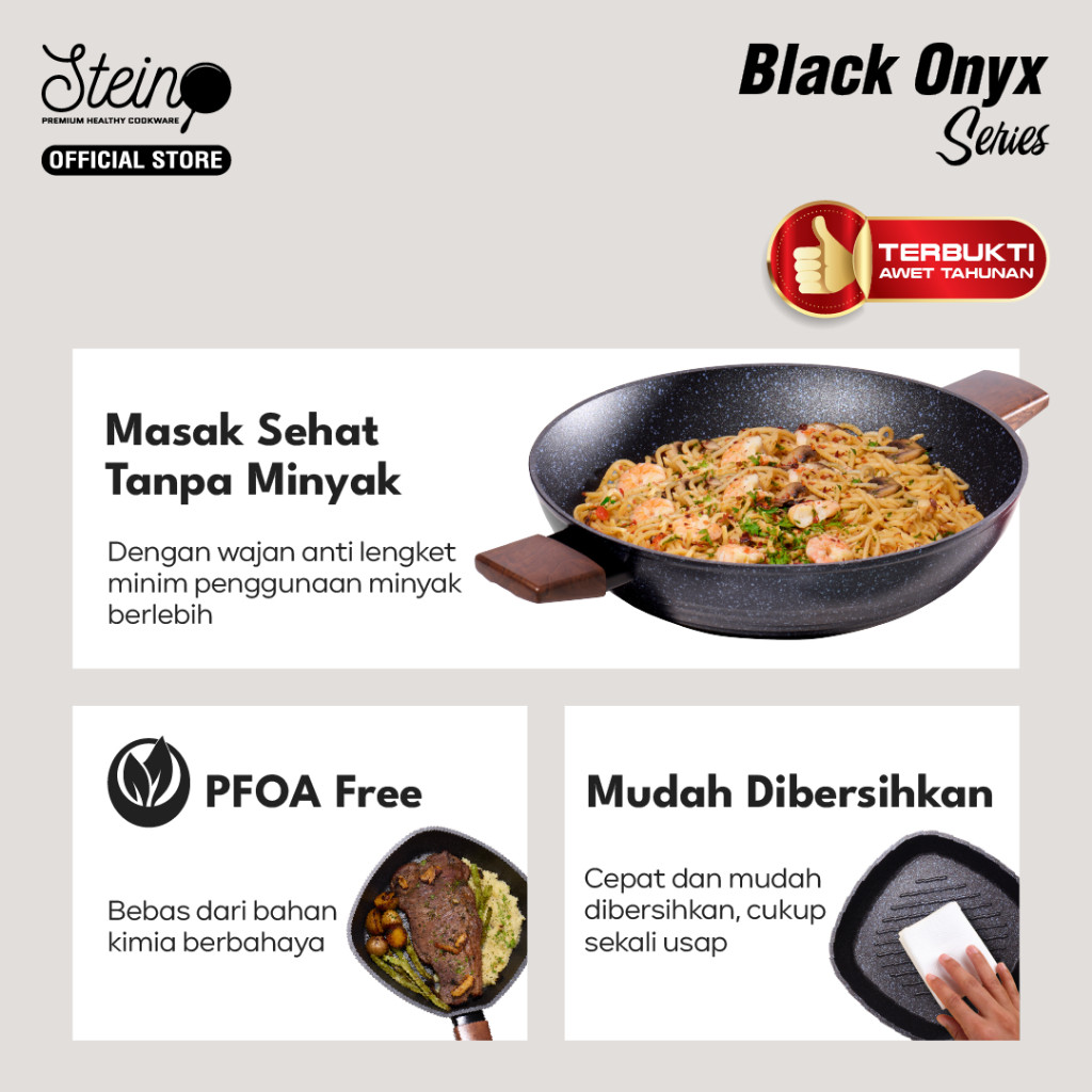 Stein Cookware Onyx Sauce Pan 4