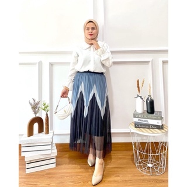  Rok Tutu Gradasi Zigzag