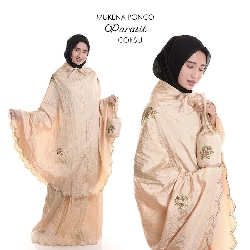 Jumuna Mukena Ponco Parasut 4