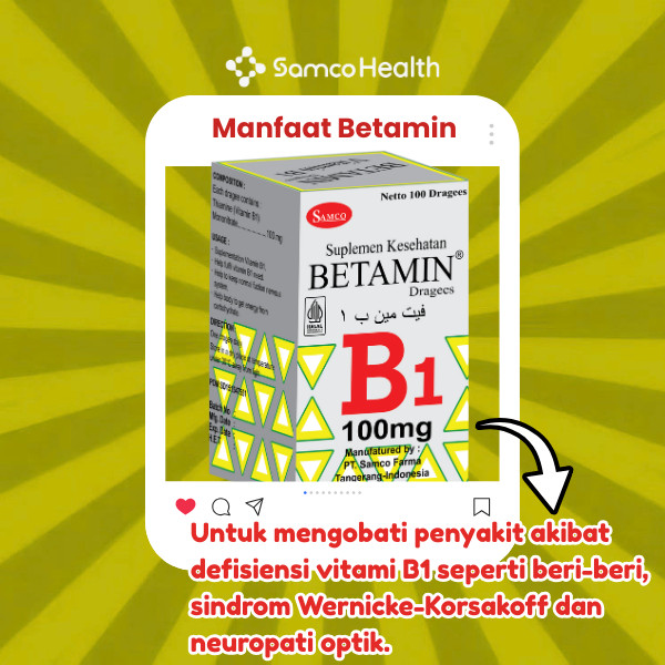 Samco Farma BETAMIN Vitamin B1 