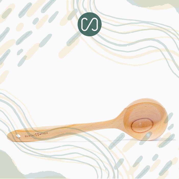 Sustaination Sustaination Alat Masak Kayu Jati Isi 3 pcs