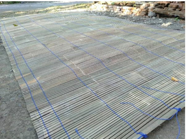  Tirai Bambu Ukuran 1,5 x 2 meter