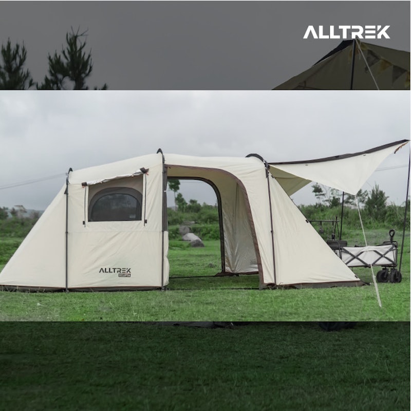 Alltrek Eclipta Tunnel 4P Tent 5