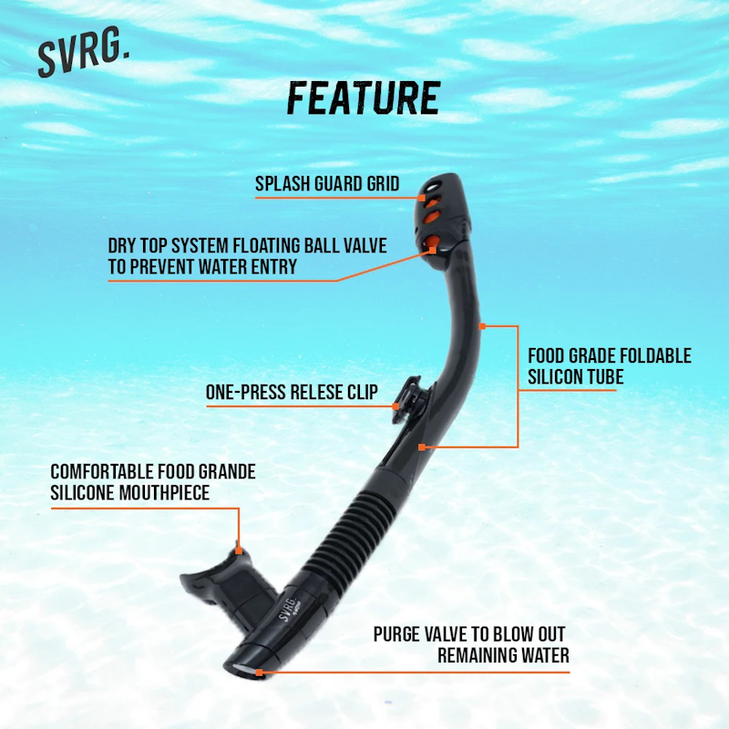 SVRG Snorkeling Goggles & Tubes 4