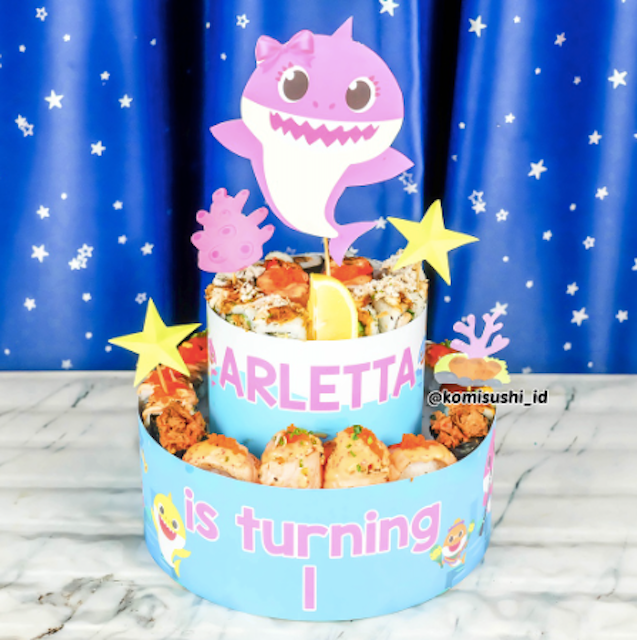  Komi Sushi Sushi Tower 2 Layer D. 25 cm 