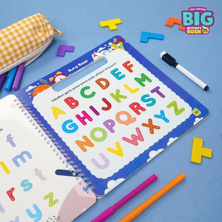 Ziyadbooks Fun Learning Big Activity Book (Wipe Clean)