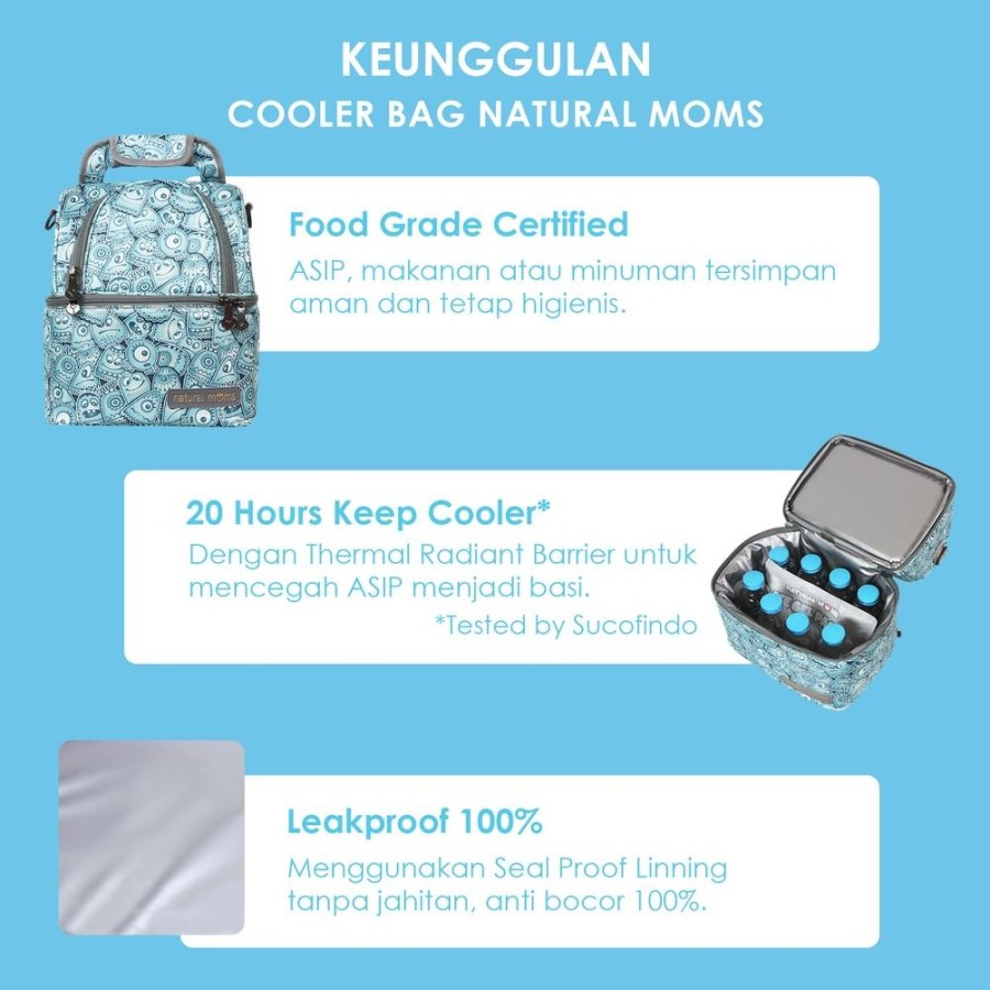  Natural Moms Momy Cooler Bag
