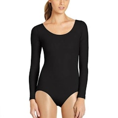 Baju Leotard Senam Balet Dewasa Tangan Panjang