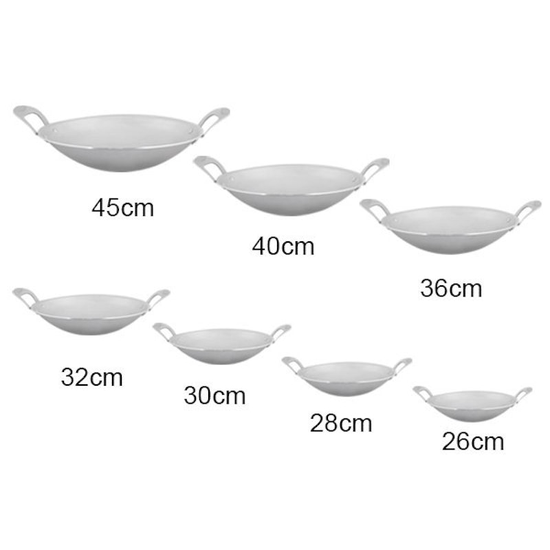 COOKVILLE Aluminum Wajan 32 cm 3