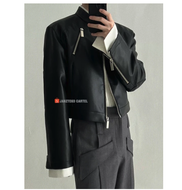 JNK x JERI Jaket Crop Boxy Granger Mafia 5
