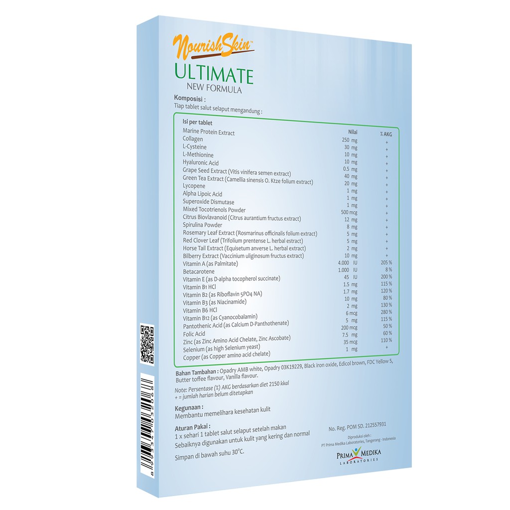 Pharos Indonesia Nourish Skin Ultimate New Formula