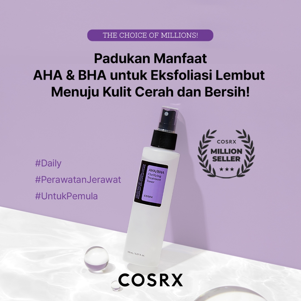 COSRX AHA/BHA Clarifying Treatment Toner