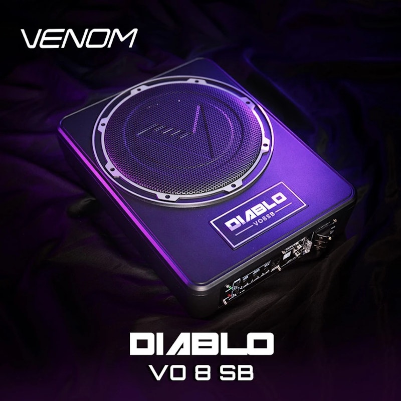 Venom Diablo Underseat Subwoofer 4