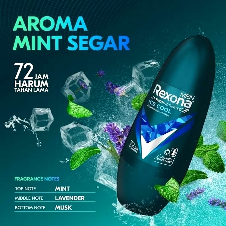 Unilever  Rexona Men Roll On Deodorant Ice Cool