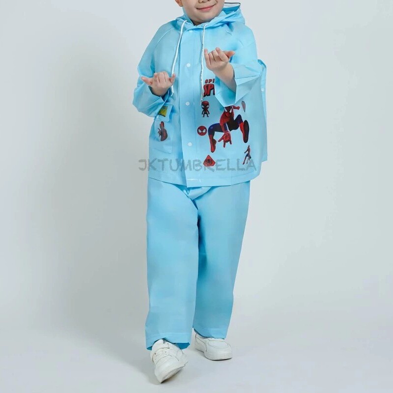  GRC Jas Hujan Sticker Anak DIY