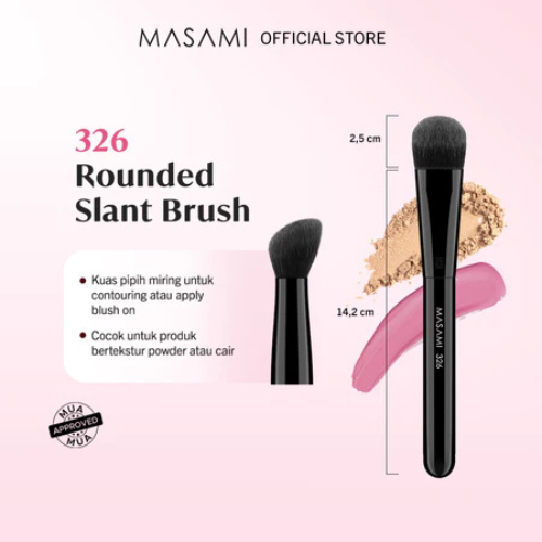 Masami Shouko Masami Brush 2.0 Rounded Slant  326