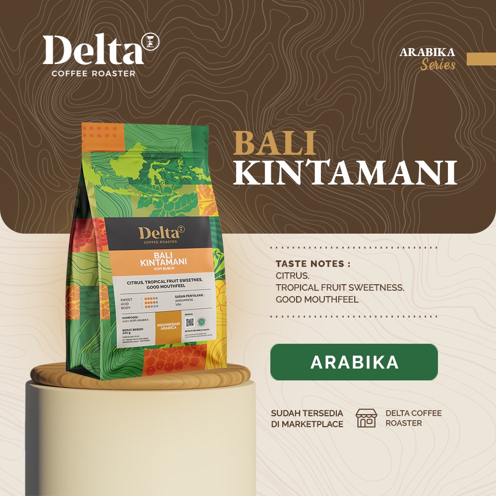 Taman Delta Indonesia Delta Coffee Bali Kintamani Arabica