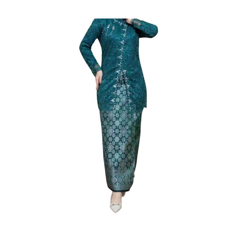 Haghia Busana Kebaya Tunik Janggan Brukat Payet 5